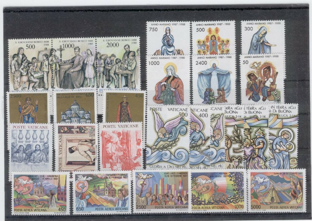 (FY88) Vatican 1988 Yearset MNH