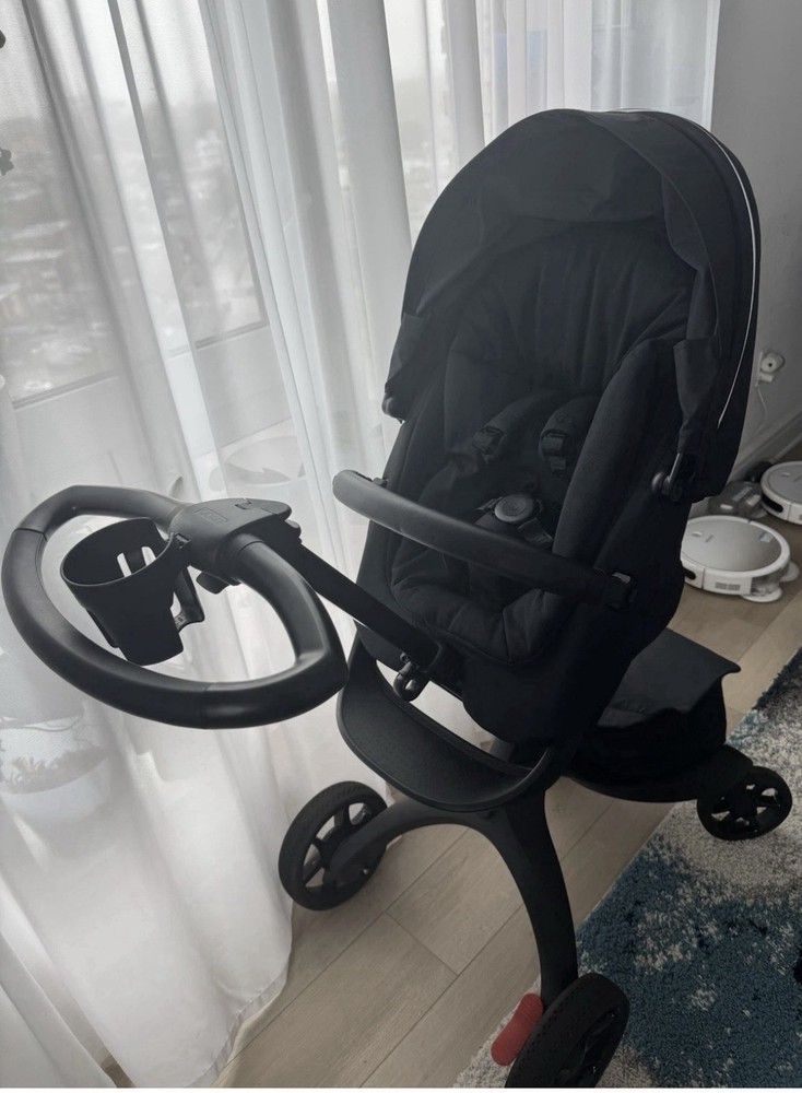 Stokke Xplory Black Modern Stroller Seat