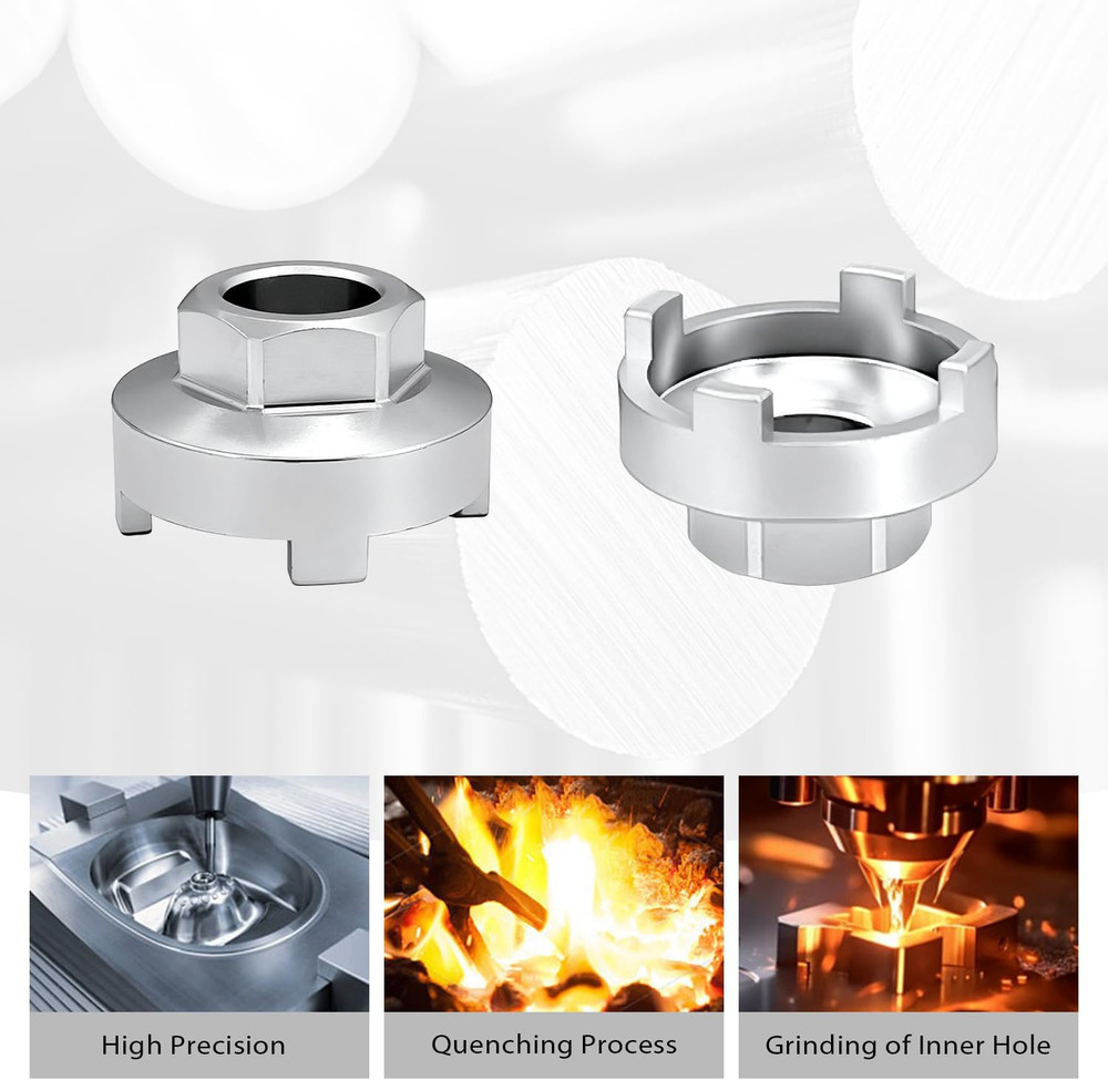 Freewheel Remover Tool BMX 4 Notch, Professional Multi-Function Tool for Single-