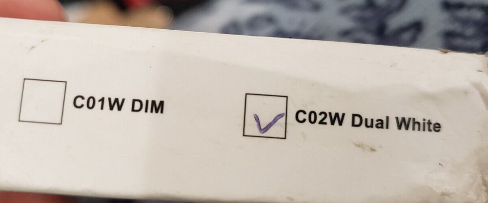WIFI & BT DUAL WHITE LED CONTROLLER , MODEL : C02W