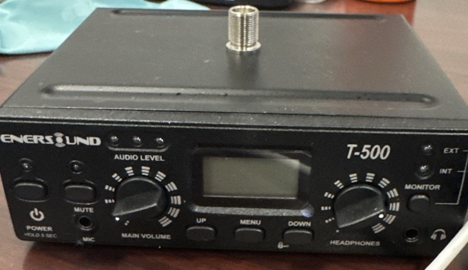 Enersound T-500 FM Multi-Channel Assistive Listening Transmitter