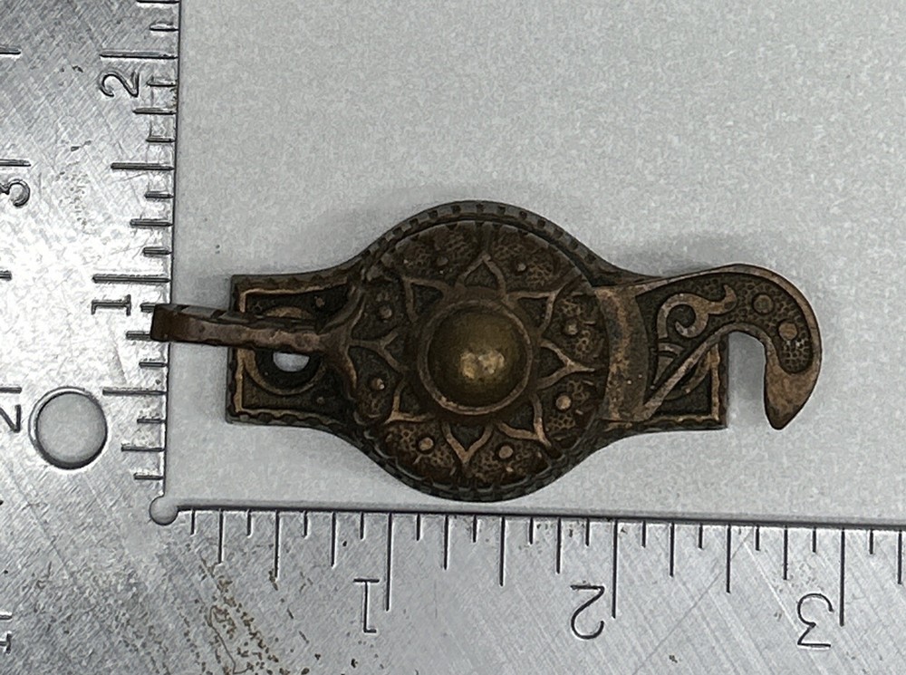 Antique R & E Bronze Window Sash Lock