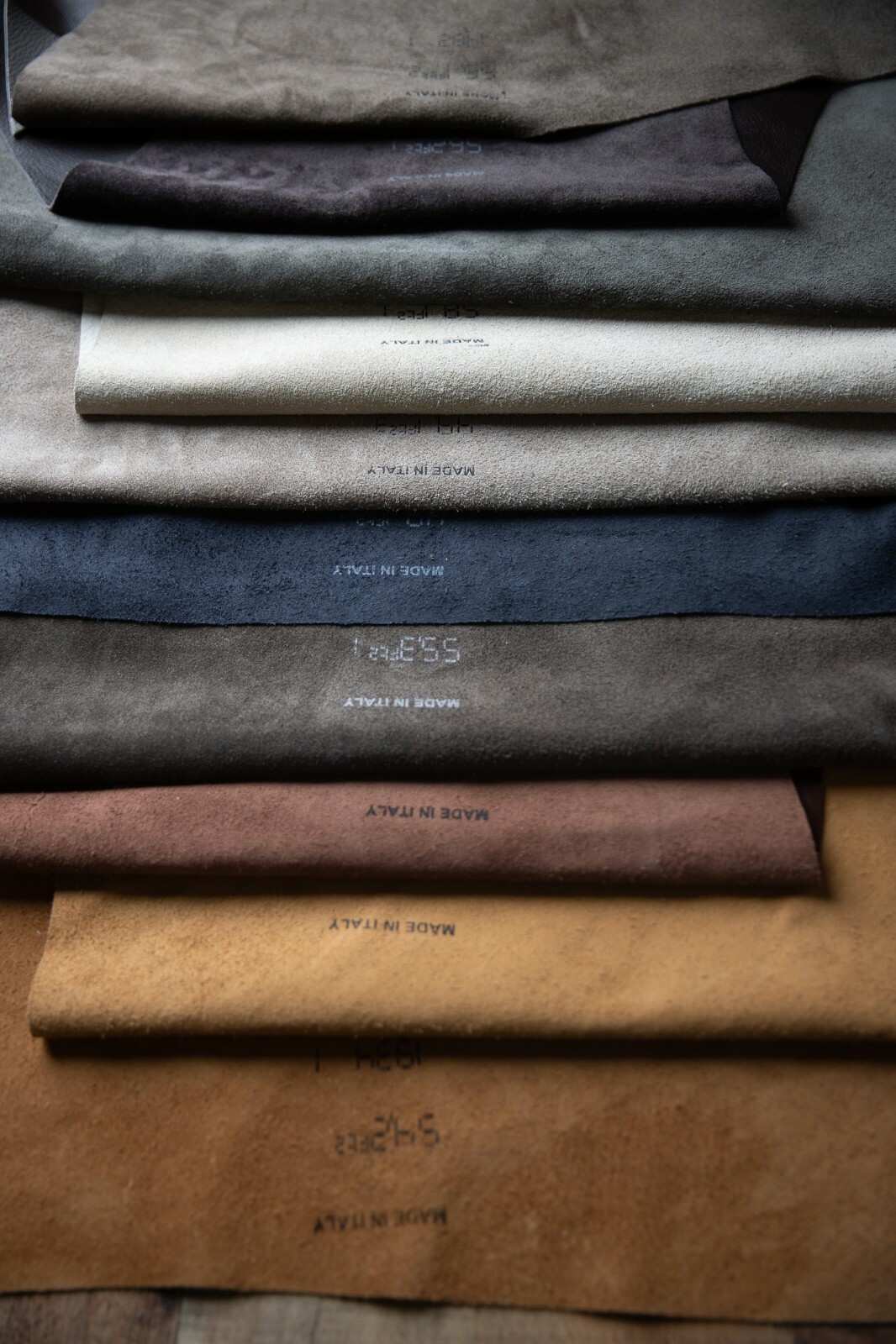 Premium Italian Cowhide Leather Scraps upholstery --- X Large Size Pieces 12"x18