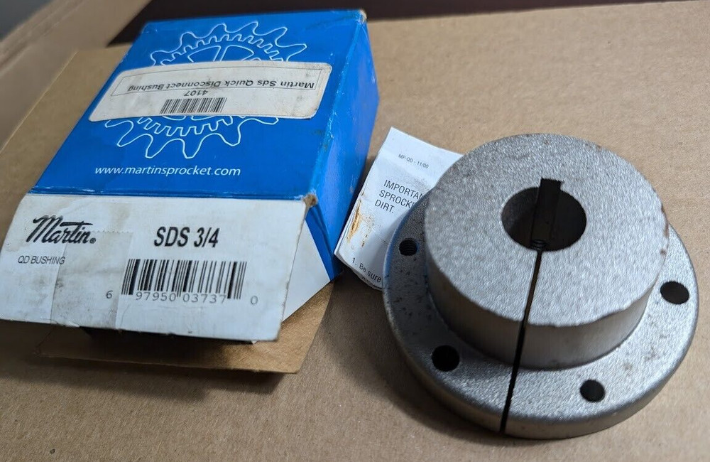 Martin SDS Quick Disconnect Bushing, Class 30 Gray Cast Iron 3/4