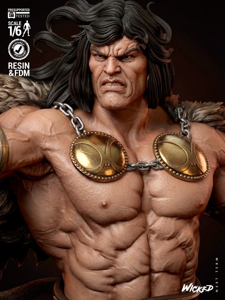 Conan model kit unassembled unpainted see Description