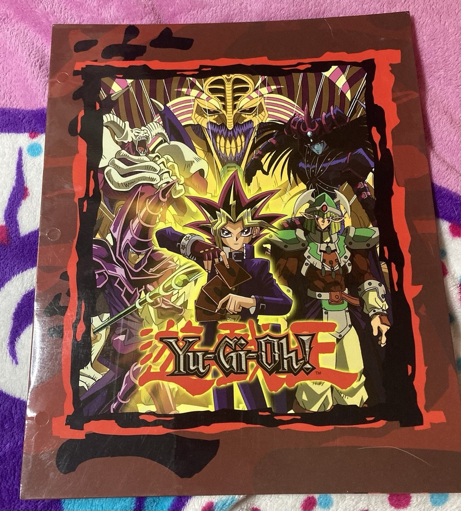 Vintage Yu-Gi-Oh! 3 Ring Folder Binder Starpoint 2002