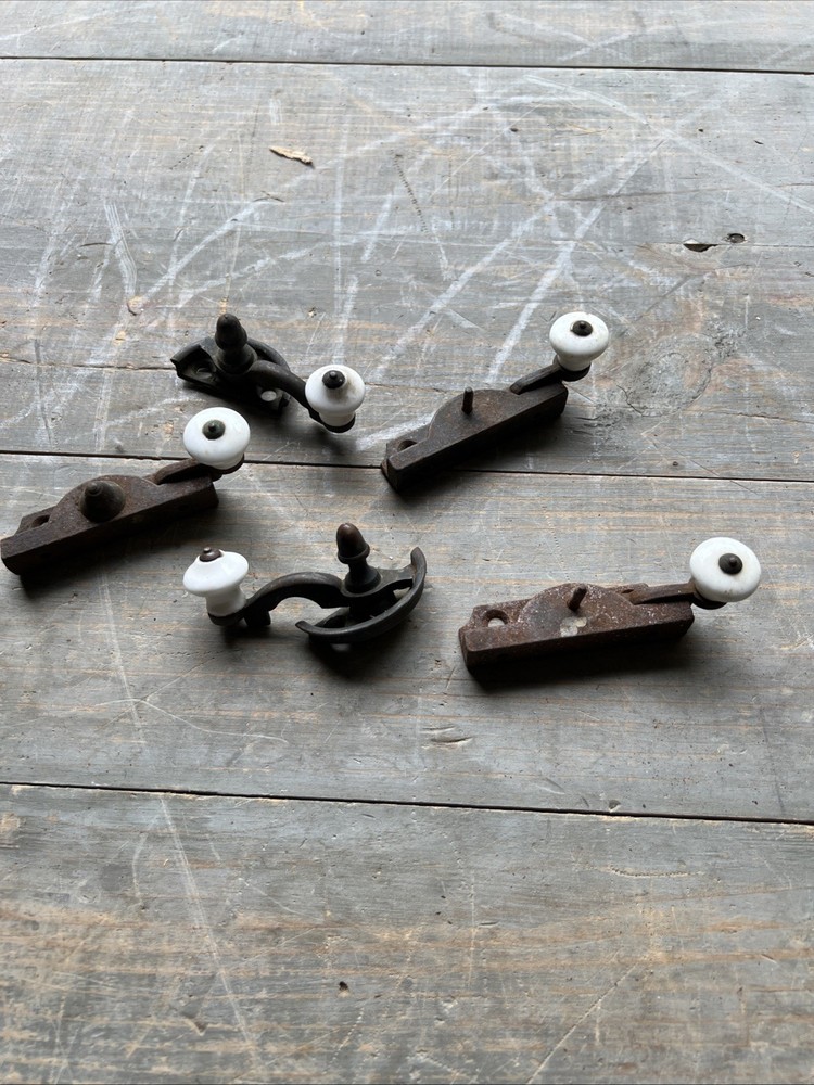 Vintage Door Hardware And Knobs Bronze Brass Iron Mixture