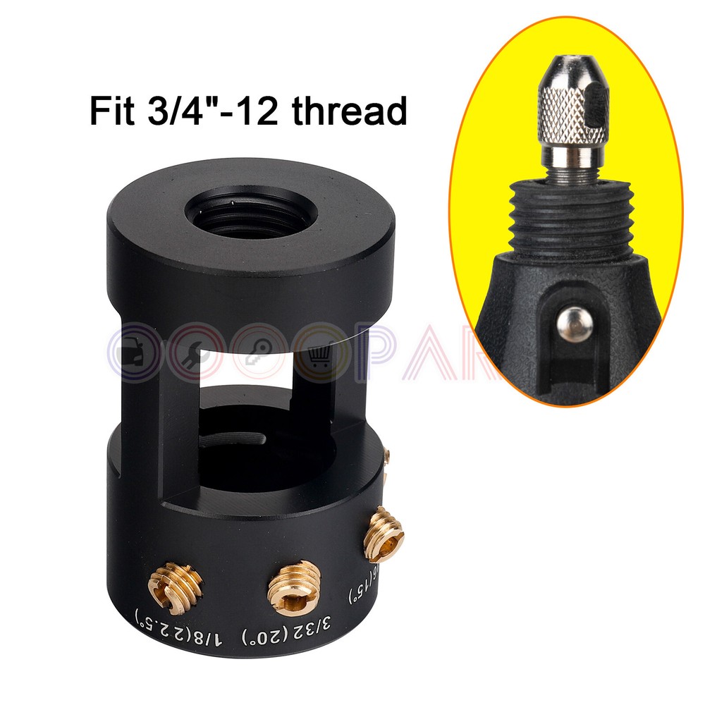 Tungsten Grinder & Sharpener Multi-Angle Offsets Head Tool For TIG Welding