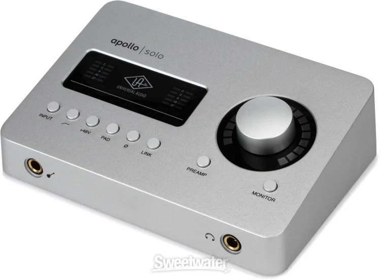 Universal Audio Apollo Solo Heritage Edition Thunderbolt 3 Audio Interface with