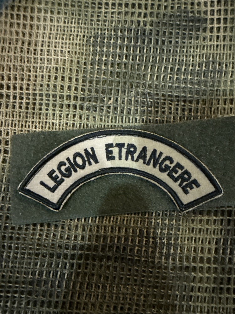 French Foreign Legion Pocket Patch Commandos Afgan War -Desert