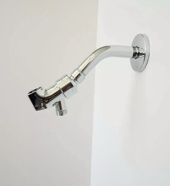 Handheld Shower Head Holder Wall-mounted Adjustable Shower Arm Bracket Universal
