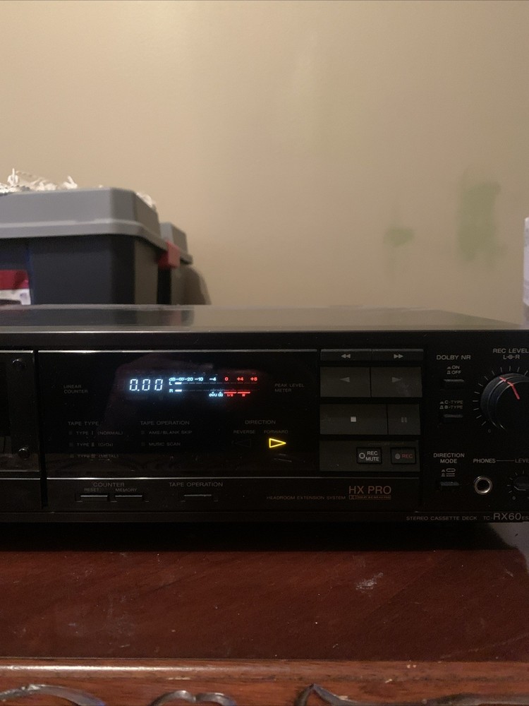 Sony TC-RX60ES Stereo Cassette Deck