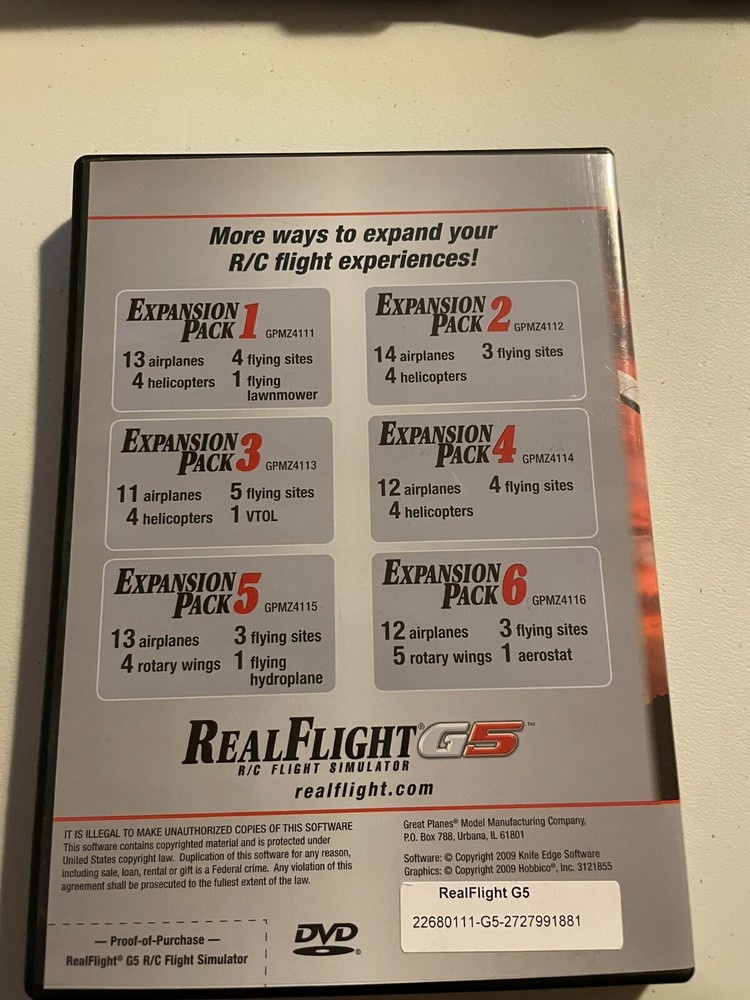 Real Flight RC Simulator G5