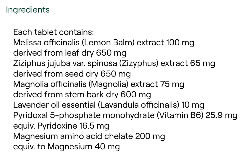 MediHerb NeuroSom 60 Tablets