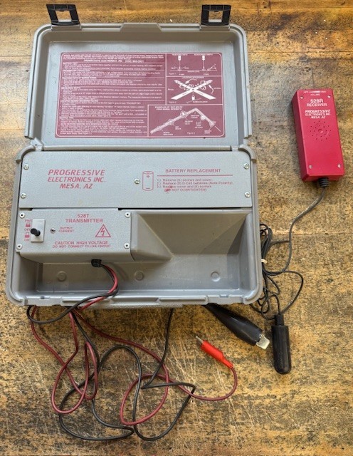 Progressive Electronics Model 528 Underground Wire & Valve Locator