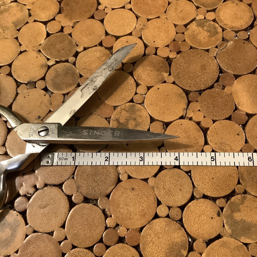 SINGER LEFTHANDED 1575 Sewing Dressmakers Scissors Need Sharpening