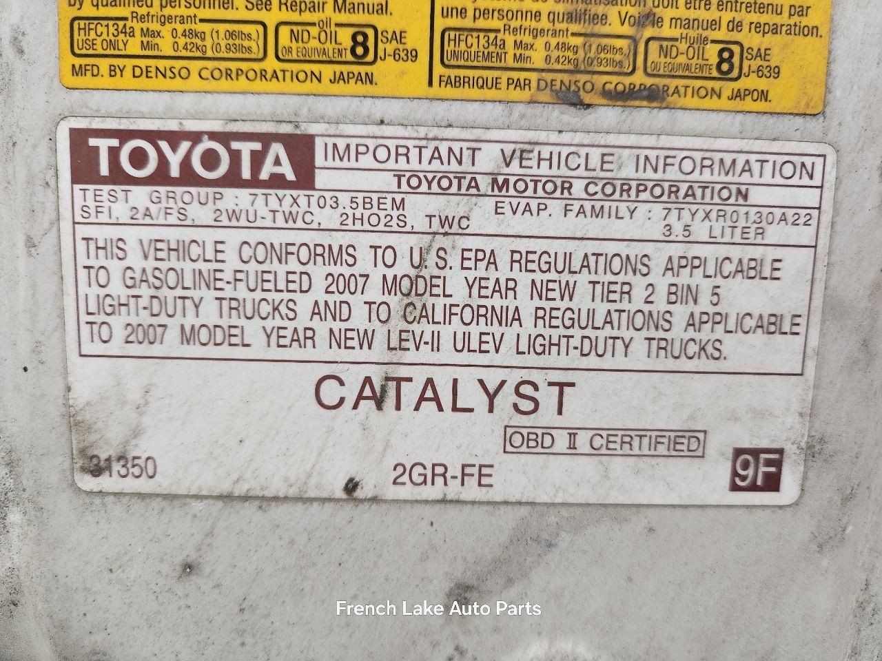 Automatic Transmission AWD 3.5L Fits 06-12 RAV4 1316103