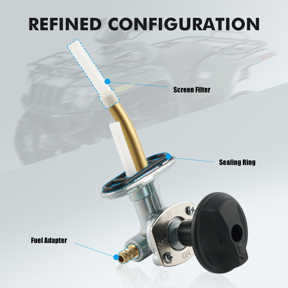 Fuel Valve Shut Off Petcock For Arctic Cat 500 400 1998-2005 #0470-445 #0470-344