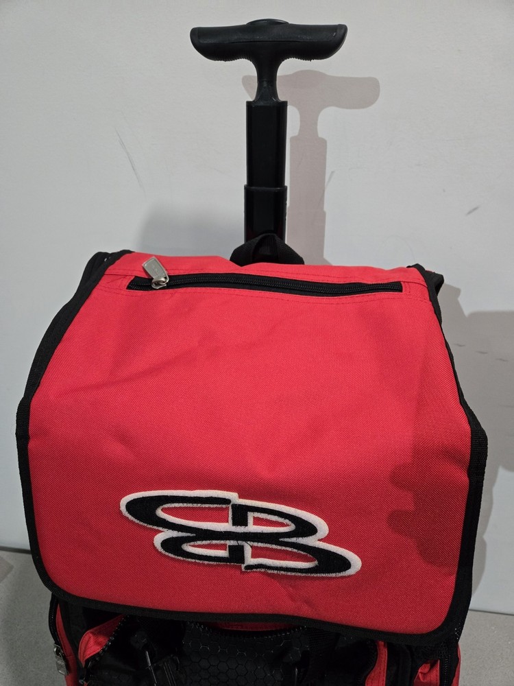 Boombah Rolling Superpack Red Black *missing Front Flap *
