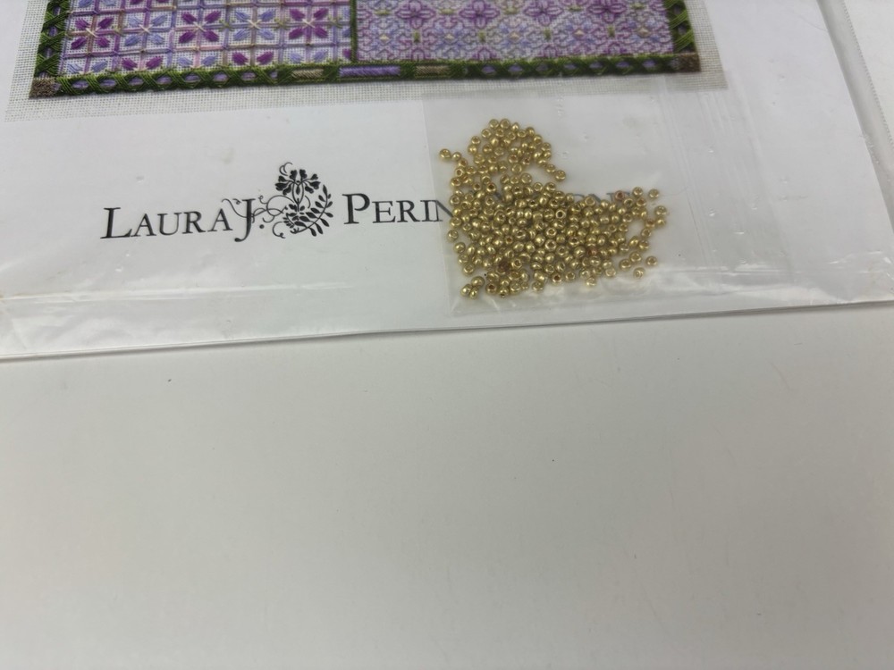 Laura J Perin Design Sampler Collection Spring Bouquet Needlepoint Pattern 2S