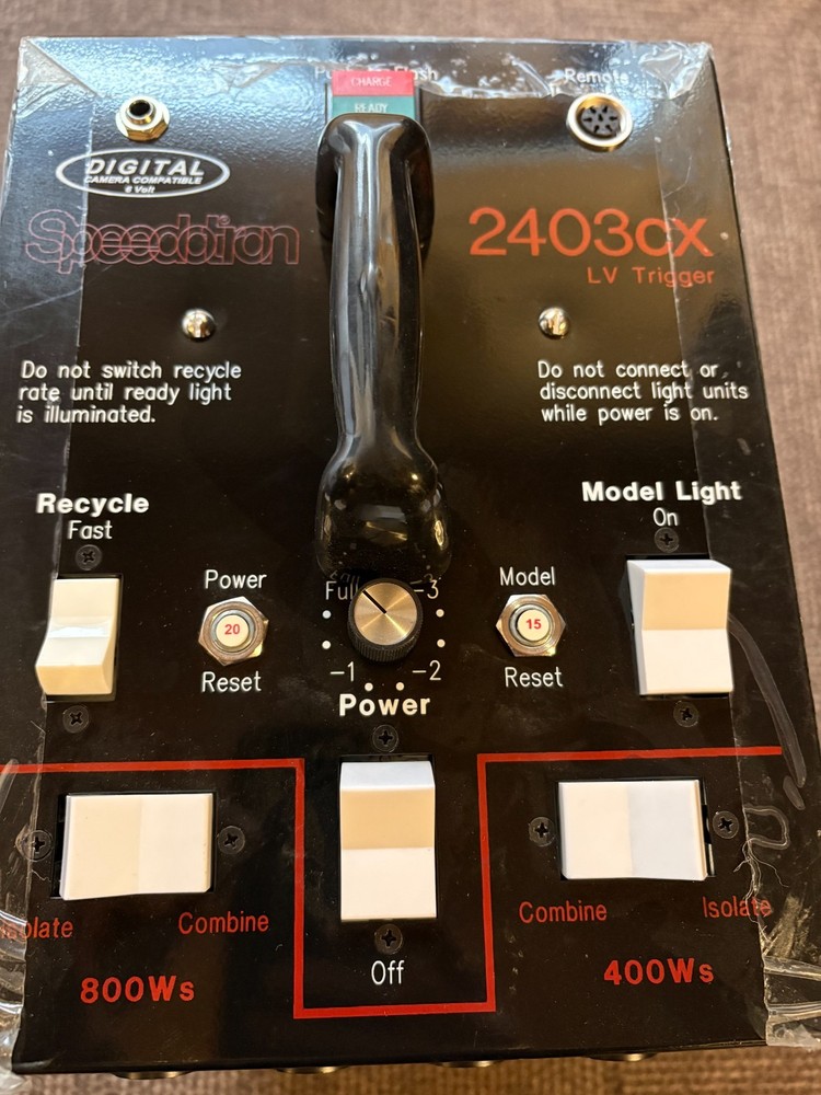 Speedotron 2403CX 2400Ws Power Pack Studio Flash System - NEW!