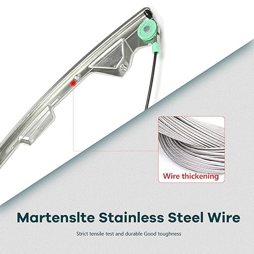 Power Window Regulator Front Left Driver Side with Motor fits for 2004-2008