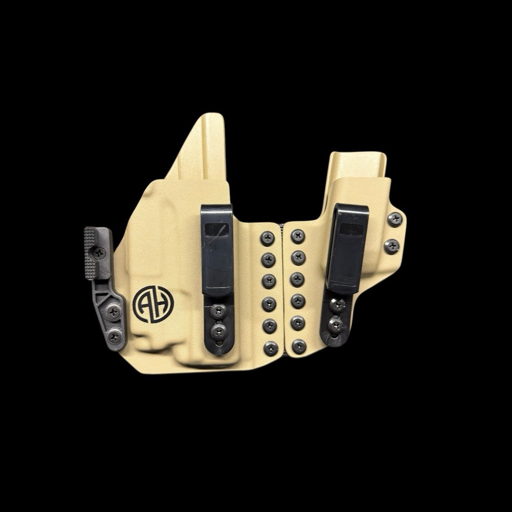 “Rush“ P80 G19 Size With Olight PL-2 Mini Sidecar Flex type HolsterIWB Appendix.