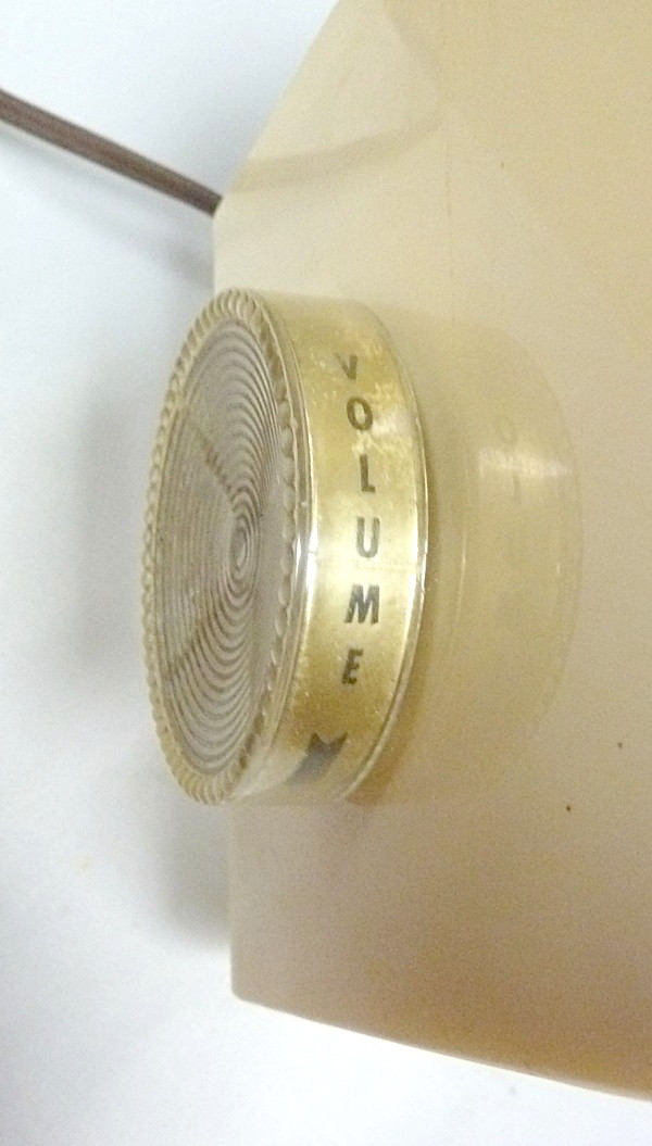 RARE Vintage Truetone Model D2684A Tube Clock Radio 1956