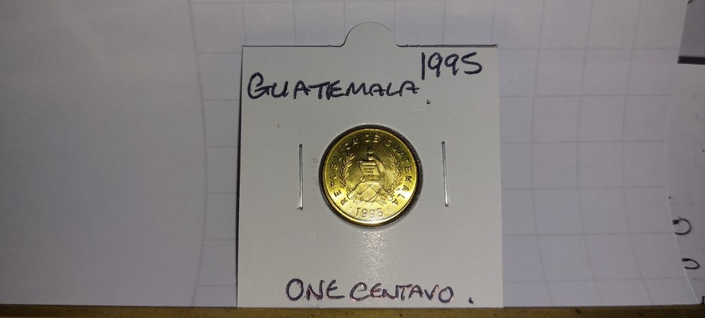 @@@,,,,A SUPERB 1995 GUATEMALA ONE CENTAVOS..@@@