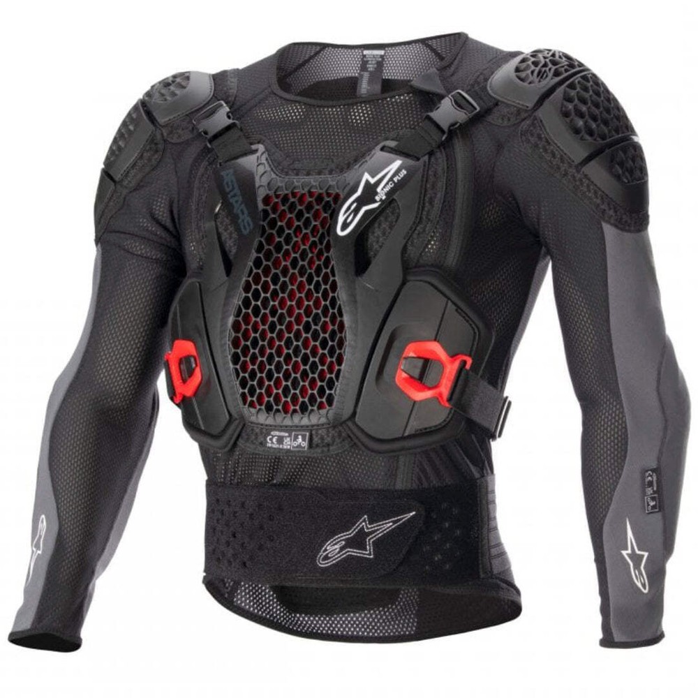 Alpinestars Bionic Plus V2 Protection Jacket Black/Anthracite/Red
