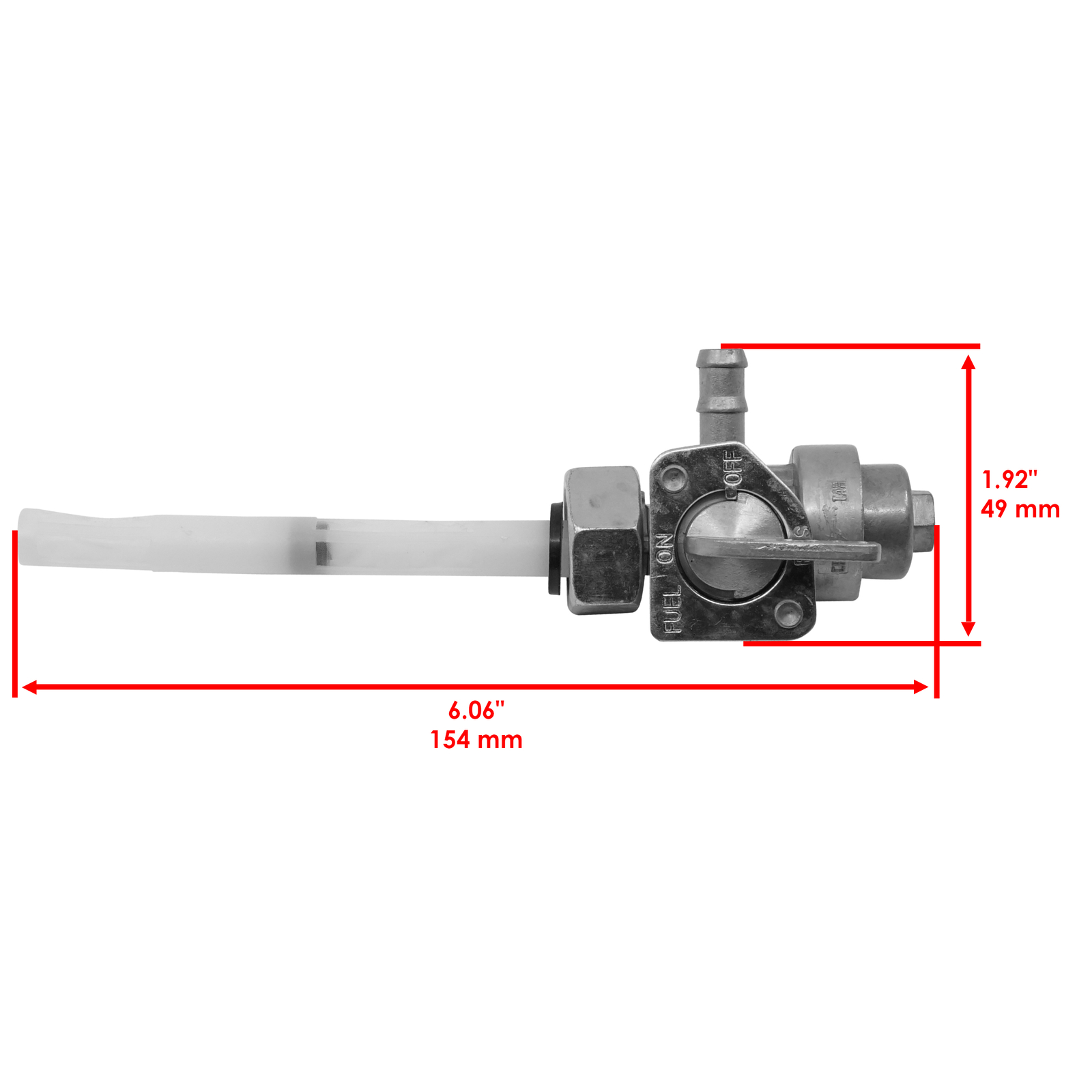 Caltric Fuel Tank Petcock for Honda Big Red ATC250ES/ATC250SX 1985-1987