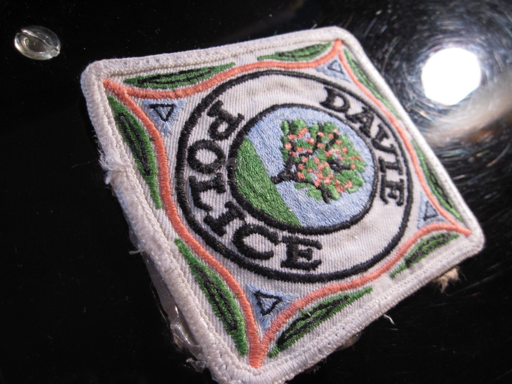 19??    Davie Florida          Police     patch