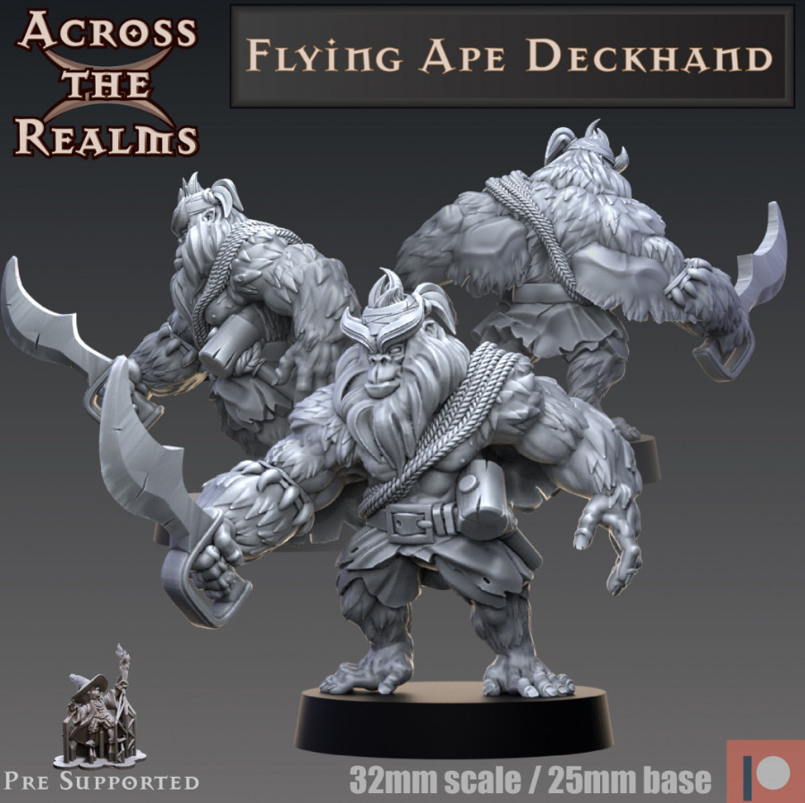 DnD Flying Ape Deckhand