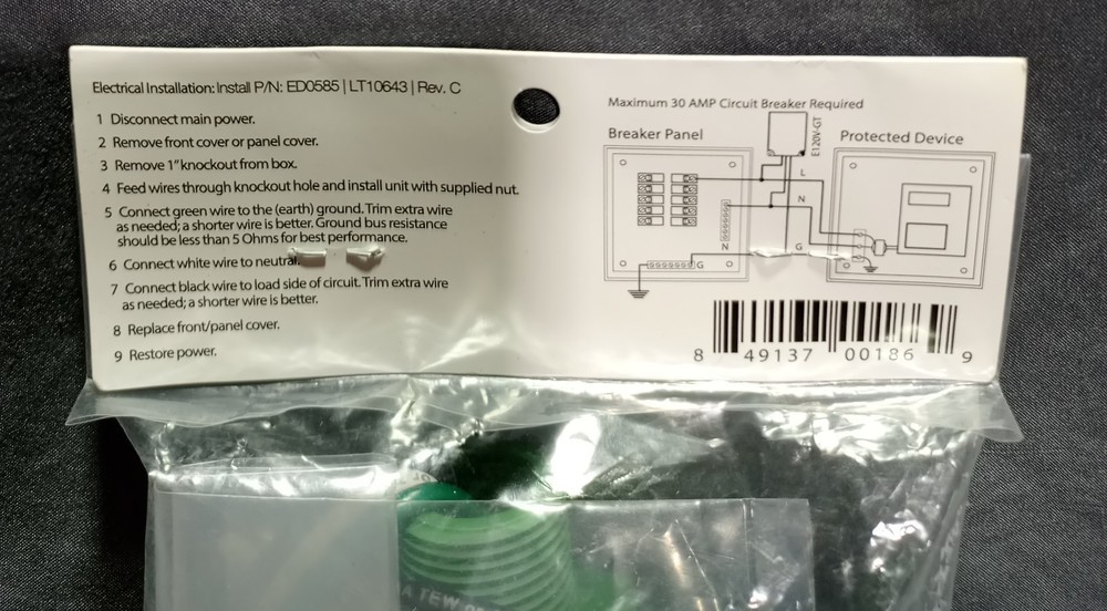 ECLIPS E120V-GT Surge Protection Device