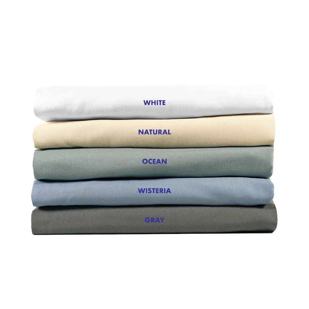 Microfiber Massage Spa Table Sheets 3pc Set - Wrinkle-Resistant, Includes Fla...