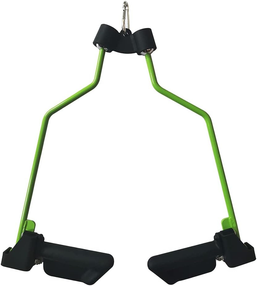 Adjustable Lat Pull Down Bar for Cable Machines and Home Gyms