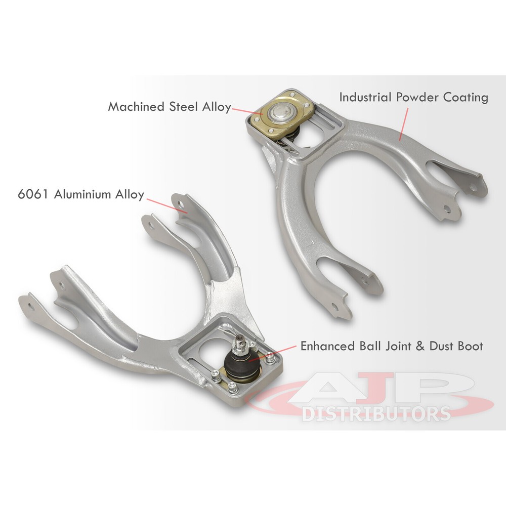 Front Upper Control A-Arm Adjustable Camber Kit SL/CH For Civic Del Sol Integra