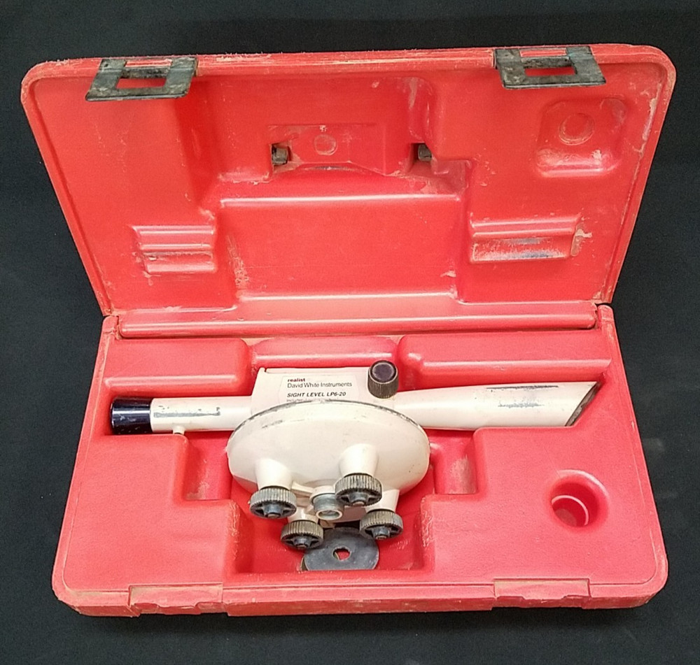 David White LP6-20 Survey Builders Level