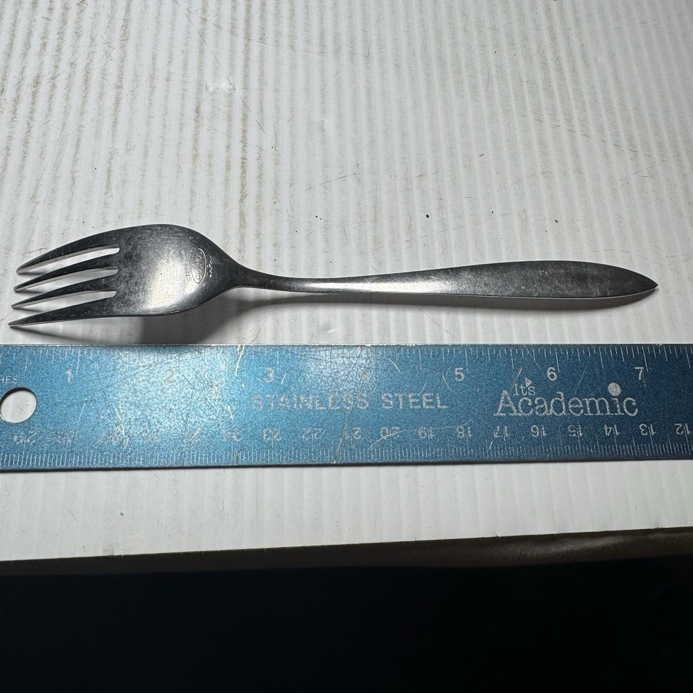 CSM50?? Electroplated Silver By Cosmo Product Co. Dinner Fork