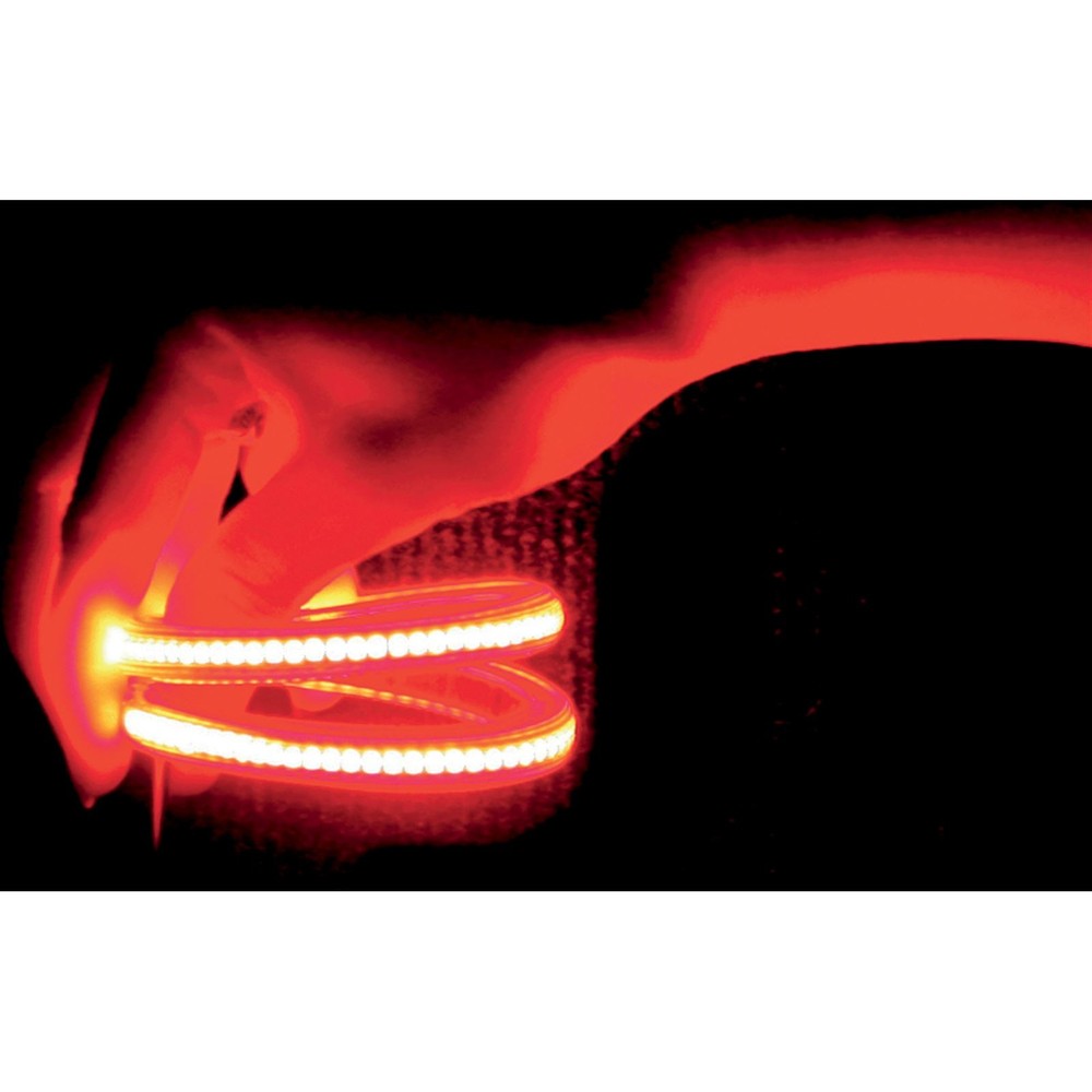 Custom Dynamics TruFLEX® LED Strip - 12.8" - Red/Red TF100RR