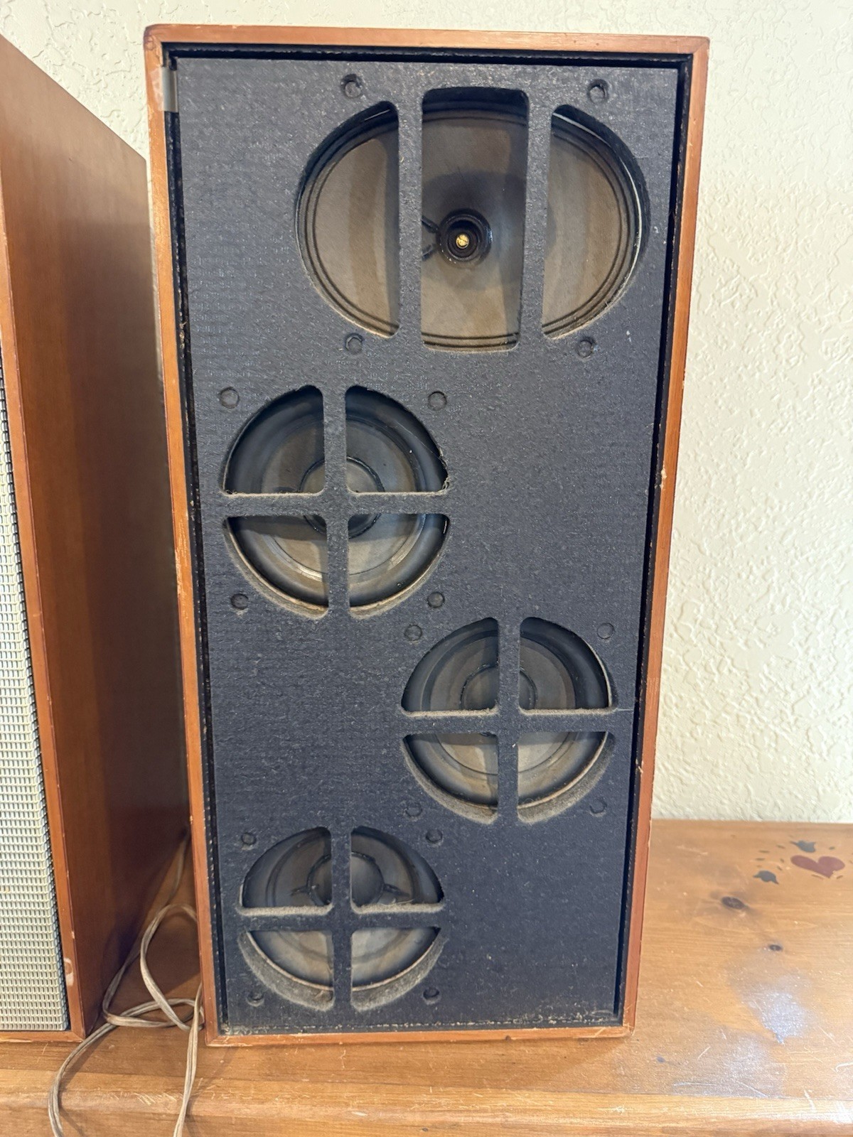 Vintage Isophon HSB 30/8 Stereo Speakers Pair Made In Germany