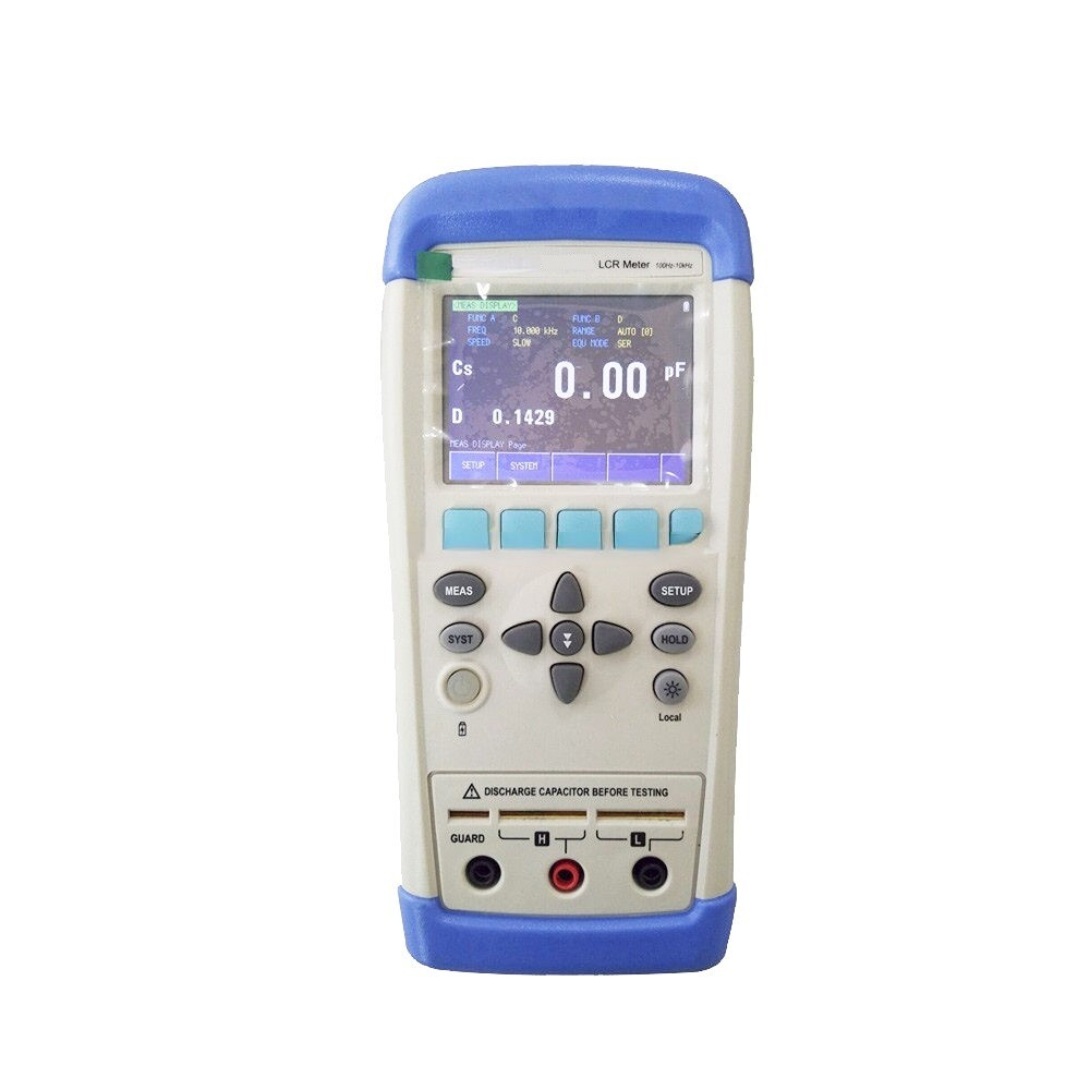 Digital LCR Meter 10kHz with DCR Function Display Range L 0.01uH-9999H