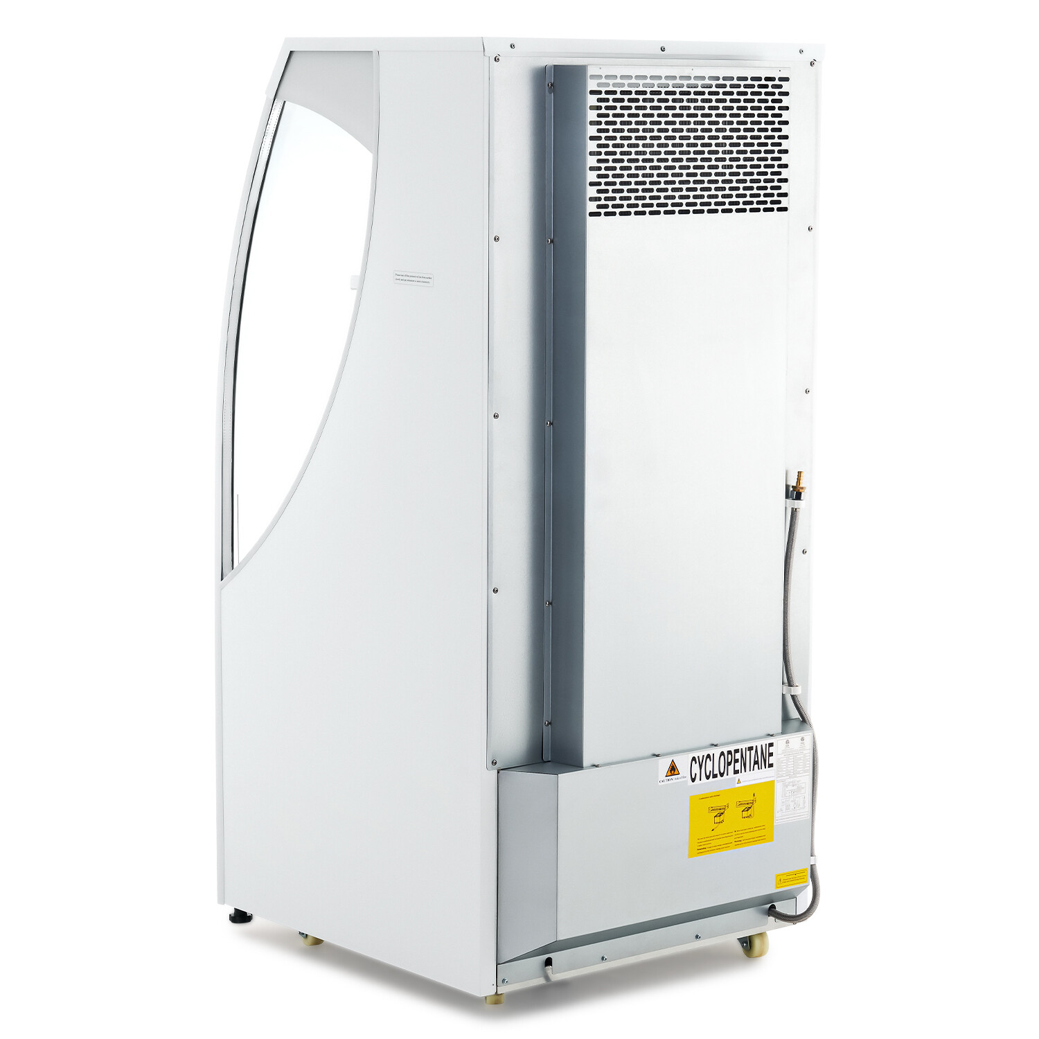 27'' Commercial Display Refrigerator Open Air Curtain Beverage Merchandiser ETL