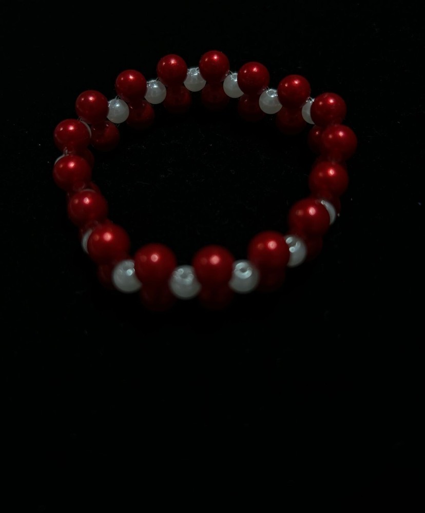 Handmade beautiful unique beaded Elastic bracelet