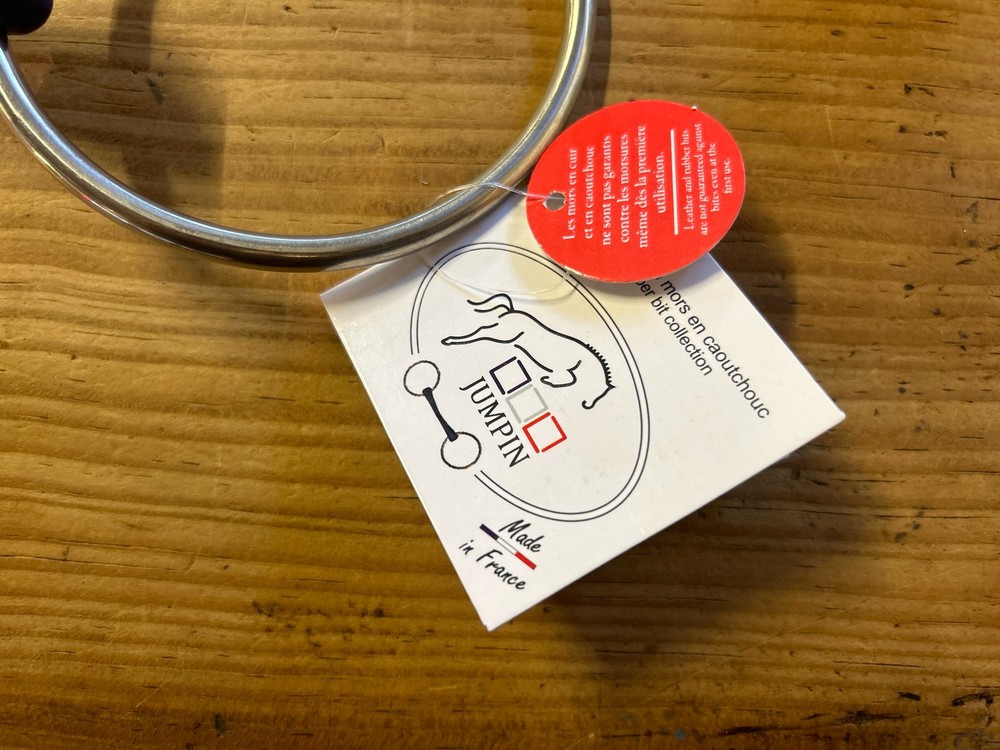 Jump'In Loose Ring Rubber Mullen Bit