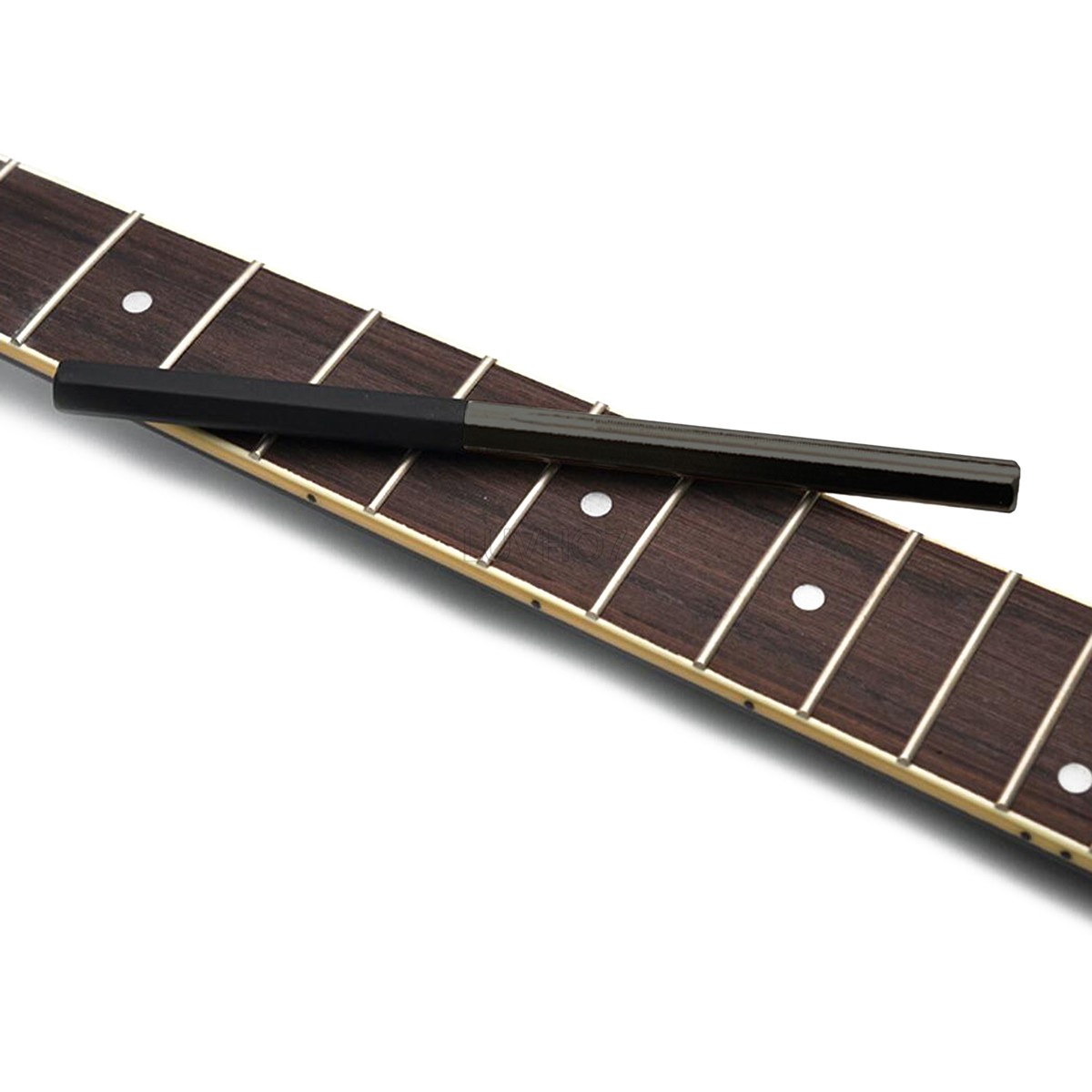 Guitar Fret Crowning File Dressing File W/ 3 Size Edges Luthier Tool Steel T12