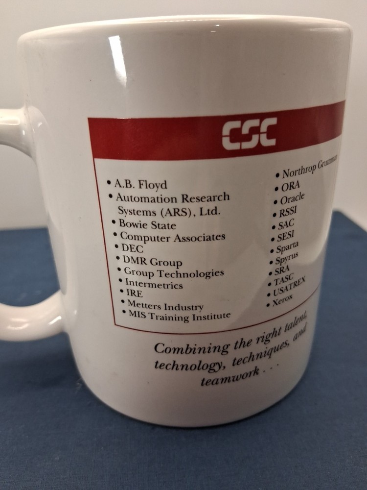 Military Tech & Satellite Communications Mug Set