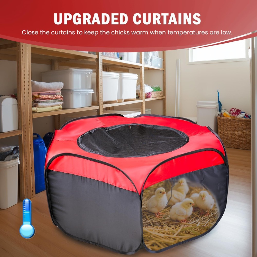 Brooder Box for Chick Starter Kit - Brooder Pen/Chicken Supplies Brooder Box ...