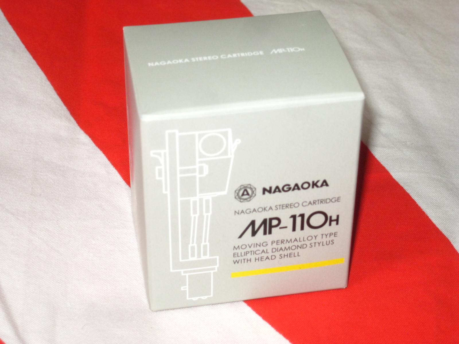 NAGAOKA MP-110H NEW OFFICIAL 2023 MM CARTRIDGE+HEADSHELL MADE IN JAPAN MP-110