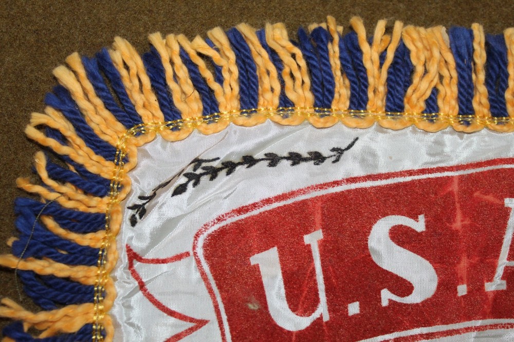 Original Early WW2 U.S. Army "Fort Leonard Wood Missouri" Mother Pillow Cover